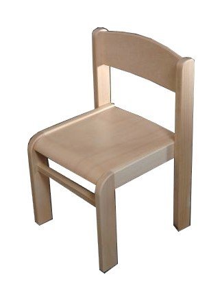 Dětská židle stohovatelná