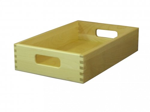 Masivní box nízký