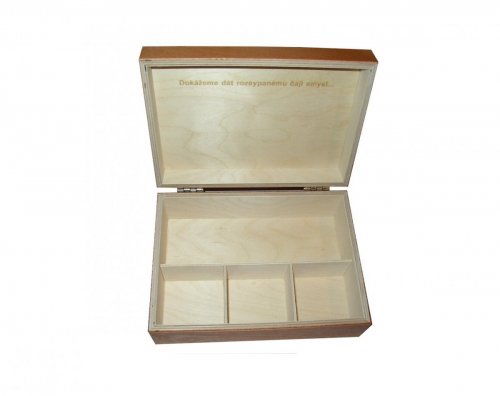 Wooden tea box