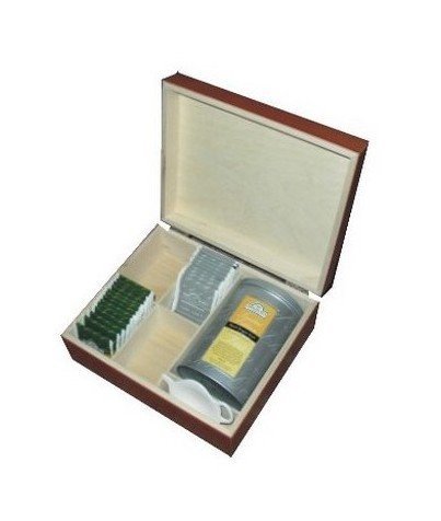 Wooden tea box - birch plywood