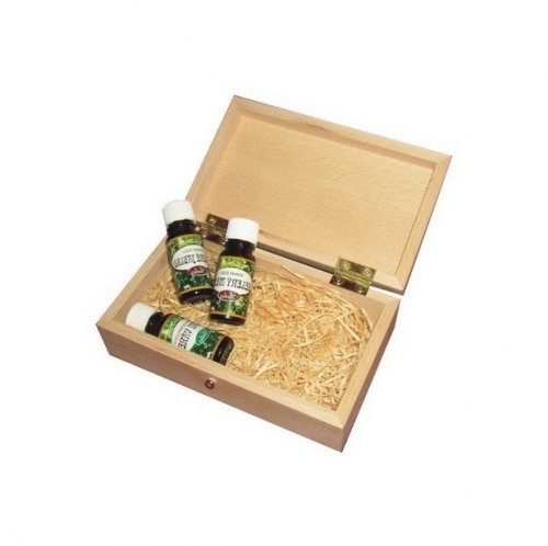 Box for etheric oils